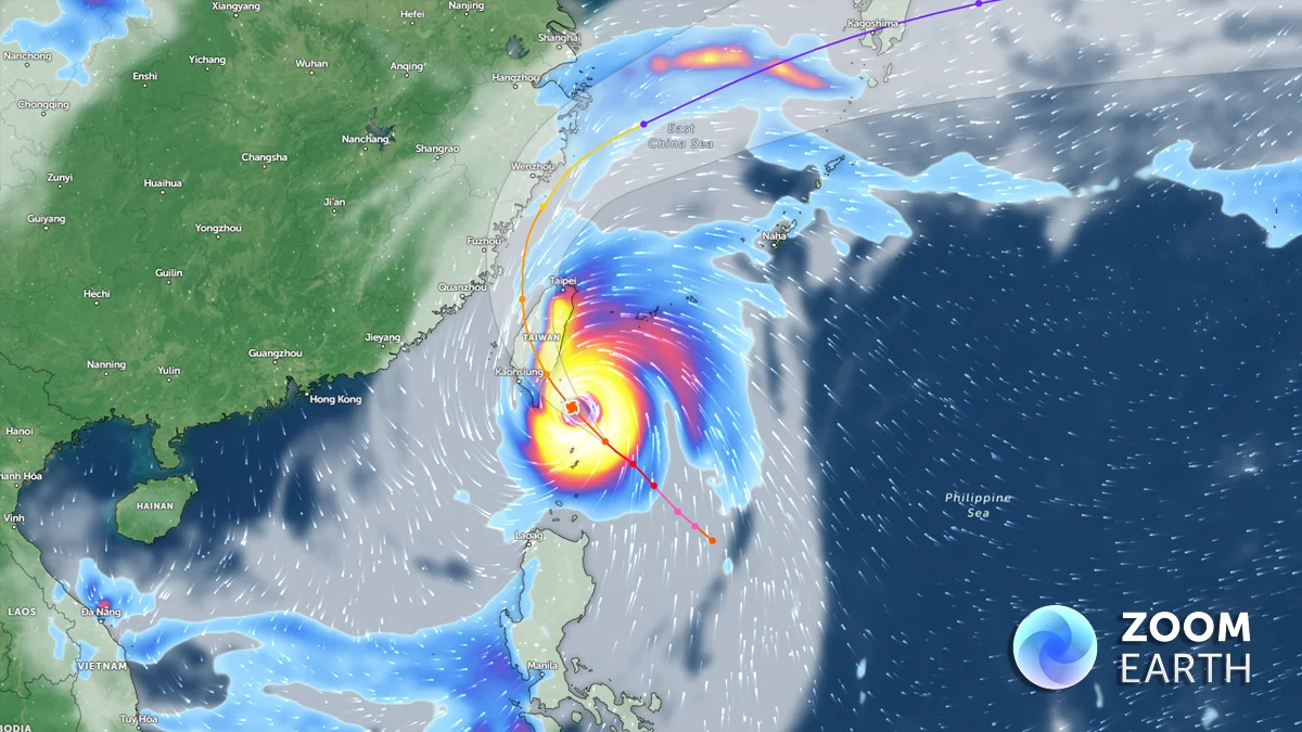 Taiwan braces for typhoon kong rey with evacuations and closures