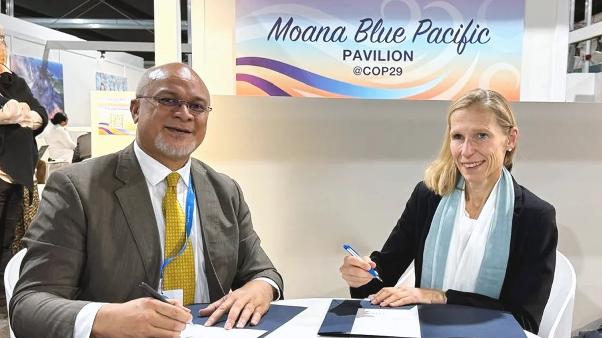 Pacific catastrophe risk insurance company secures us 6m grant at cop 29