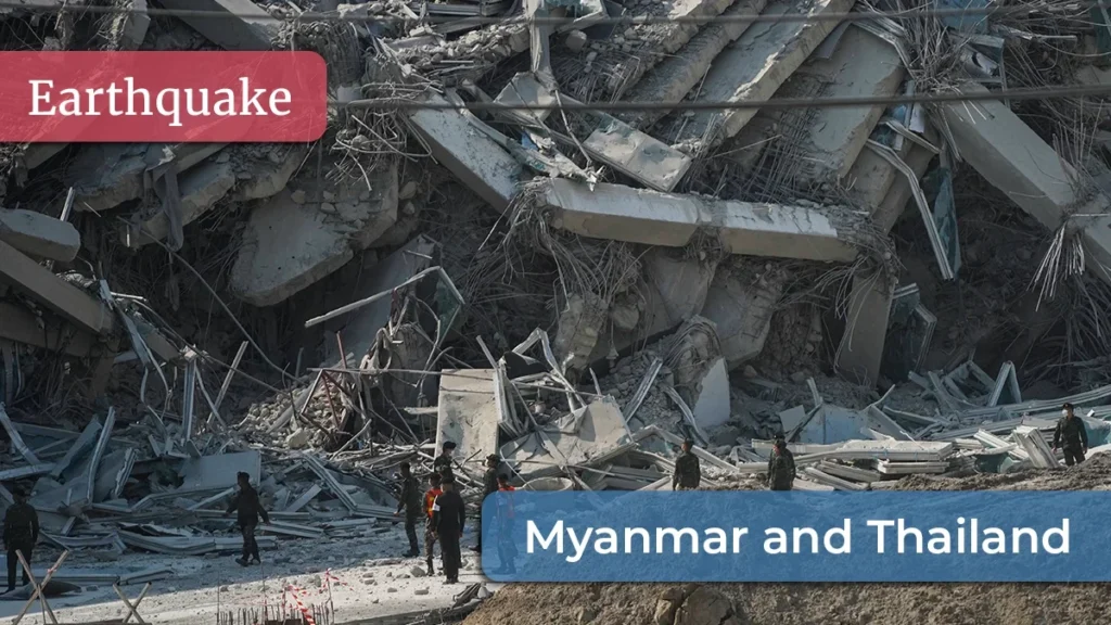 NatCat 2025 - Earthquake - Myanmar and Thailand