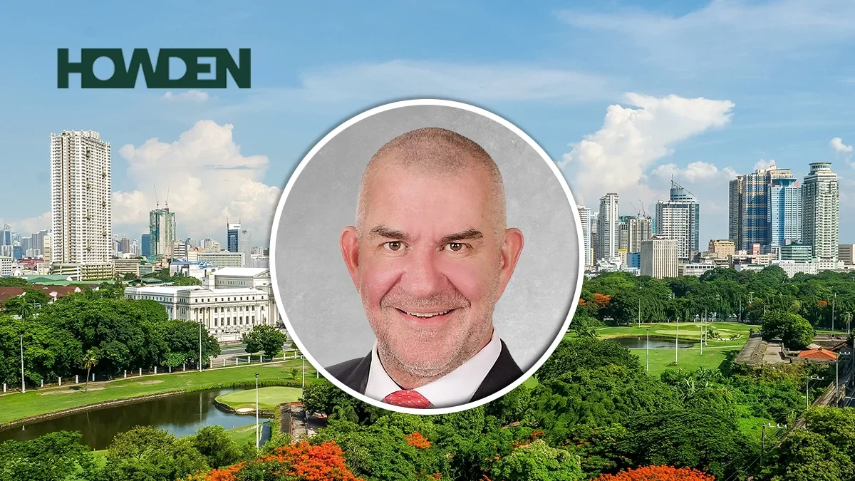 Howden welcomes Lee Vanderson as the new Head of Specialty for the Philippines