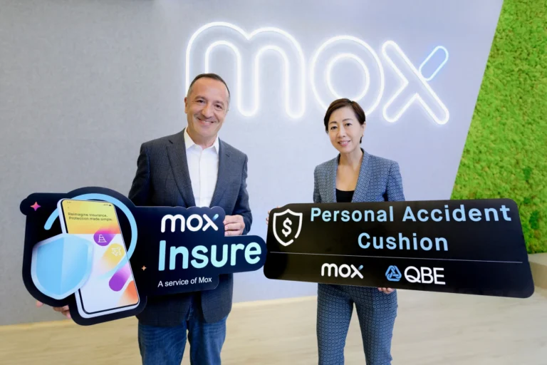 Mox Bank Deniz Güven Left and QBE Lei Yu Right