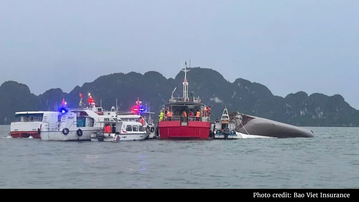 Insurance claims payout for capsized ha long bay tourist tragedy estimated at over us0k  rein asia