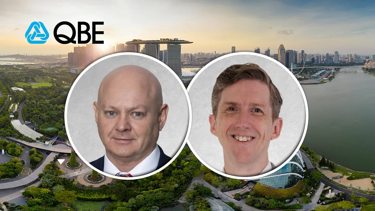 QBE - Stephen Geisler and Ross Bethell