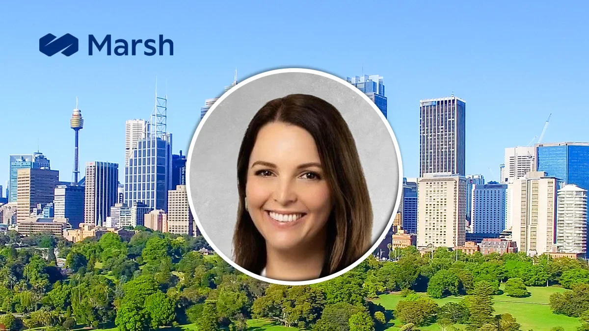 Poppy Foxton as Head of Corporate and Commercial for Marsh Pacific
