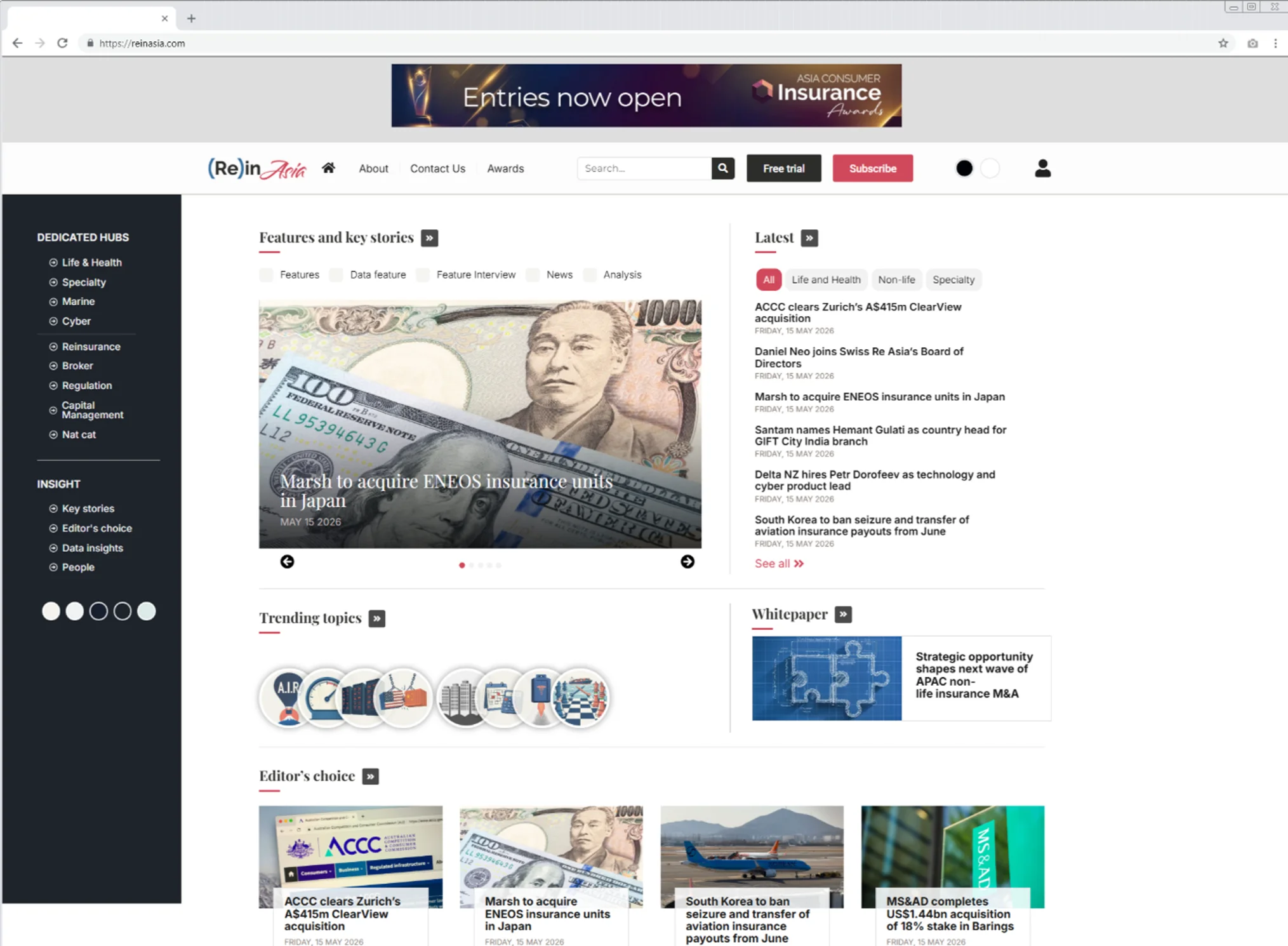 Advertise  rein asia