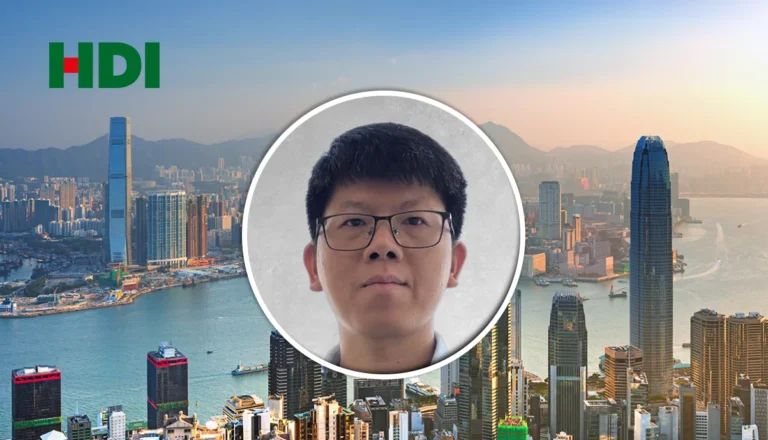 James Zhan who joined HDI Global SE Hong Kong Branch as Senior Risk Engineer in our Risk Engineering team