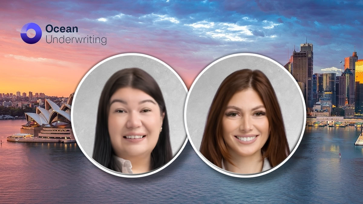 Ocean Underwriting adds two to Australia liability team, featuring two women.