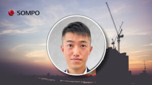 Sompo names Dave Wong property underwriter for Hong Kong, Macau, and Taiwan Dave Wong, property underwriter for Hong Kong, Macau, Taiwan at Sompo, in front of construction site.