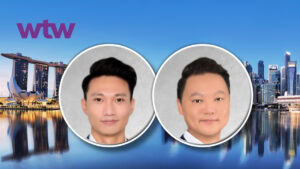 Nicholas Tan and Daniel Teoh, leaders in Singapore's health and benefits, at WTW.