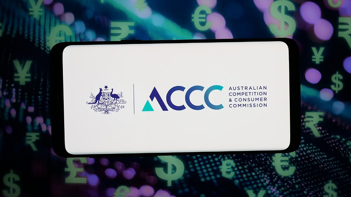 ACCC logo with kangaroo emblem, related to Australian consumer protection.