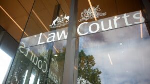 Law courts logo.