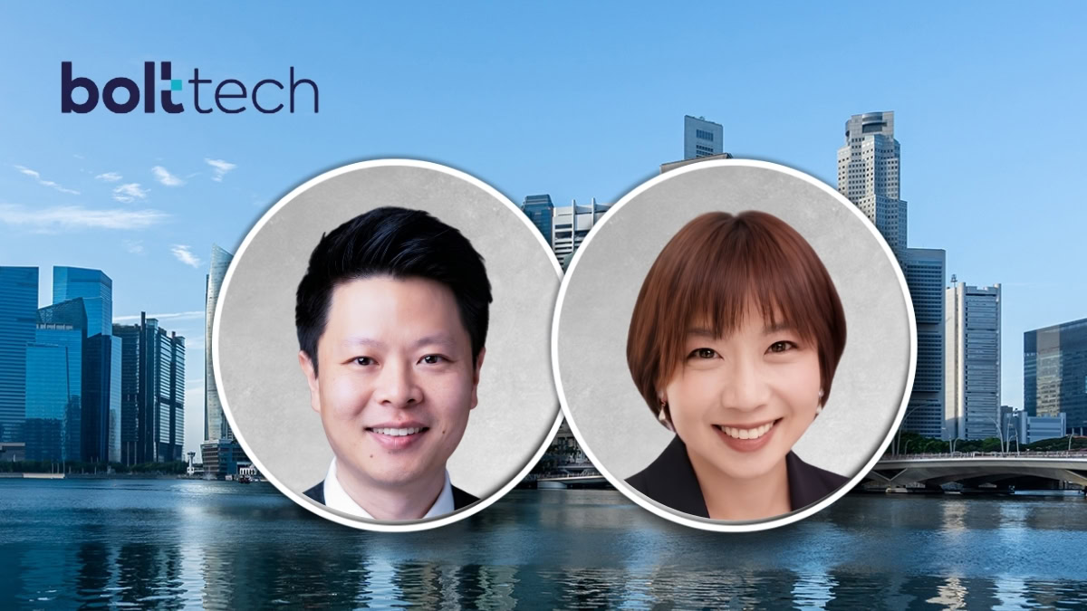 Excited to welcome Jeremy Khaw and Mandy Liaw to the bolttech Singapore team.