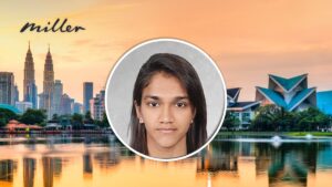 Miller appoints Vinnisha Chandrasegar as associate director for Malaysia treaty business Pleased to announce the appointment of Vinnisha Chandrasegar as Associate Director, Treaty, Miller Malaysia.