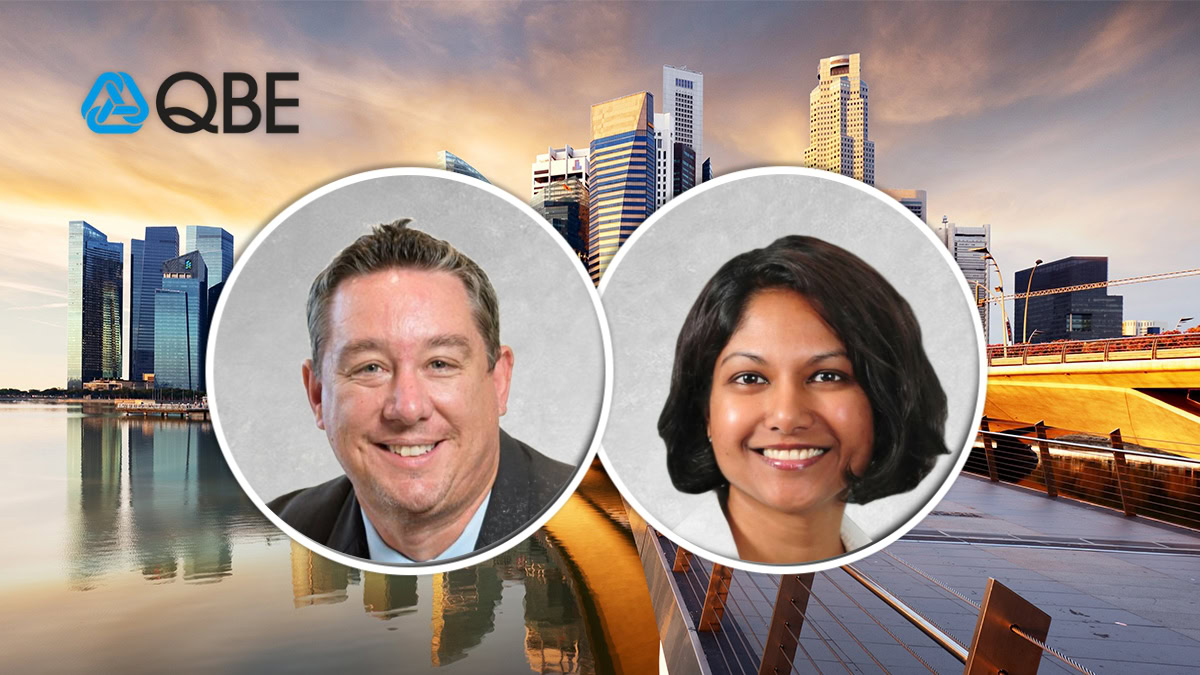 QBE creates portfolio solutions role for Barry Robinson, Melissa Anthony takes Singapore liability lead